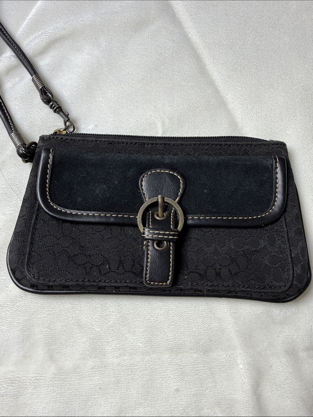VTG Coach Wristlet Black